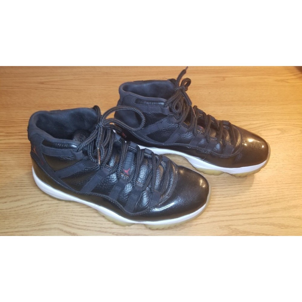 Nike Air Jordan 11 XI Retro 72-10 Space Jam Black White Red 378037-002 Men sz 8 - Picture 3 of 6